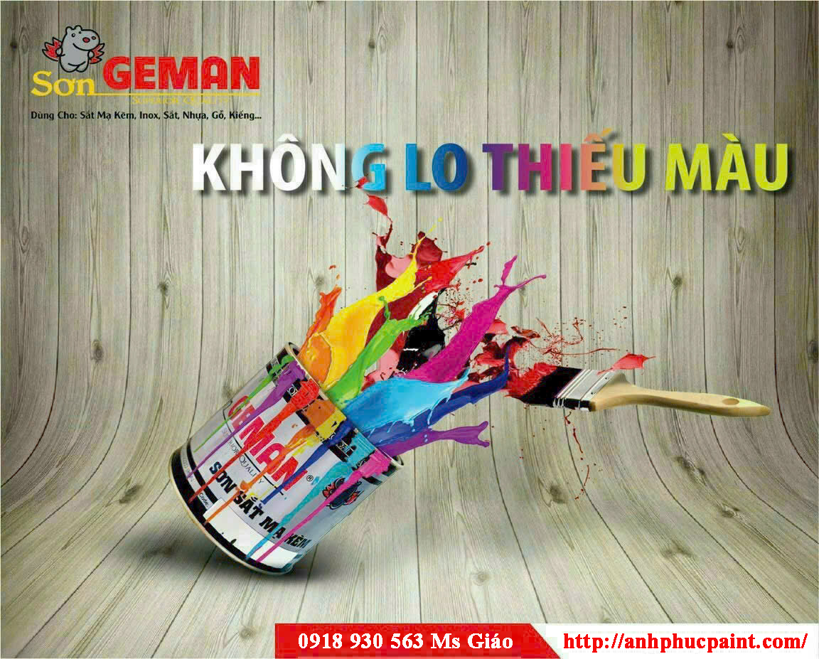 Giới thiệu về sơn sắt mạ kẽm Geman màu xám trắng- Liên hệ tư ván và mua hàng : 0918 930 563 (đt/zalo)- #1 NPP Sơn Mạ Kẽm Geman Bình Dương.
