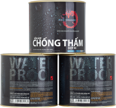 Đặc biệt phù hợp với các công trình thường xuyên chịu tác động của thời tiết khắc nghiệt.#1 Hỗn Hợp Chống Thấm – Dột – Rỉ Sơn Rồng Đỏ Bình Dương