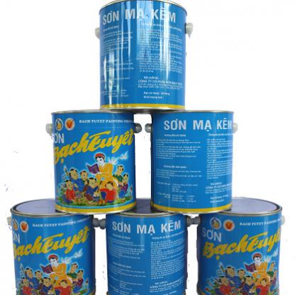 Bạn cần tìm mua Sơn Mạ Kẽm Bạch Tuyết Lon 3kg thùng 16kg? Sơn Mạ Kẽm Bạch Tuyết chính hãng (#Bình Dương)