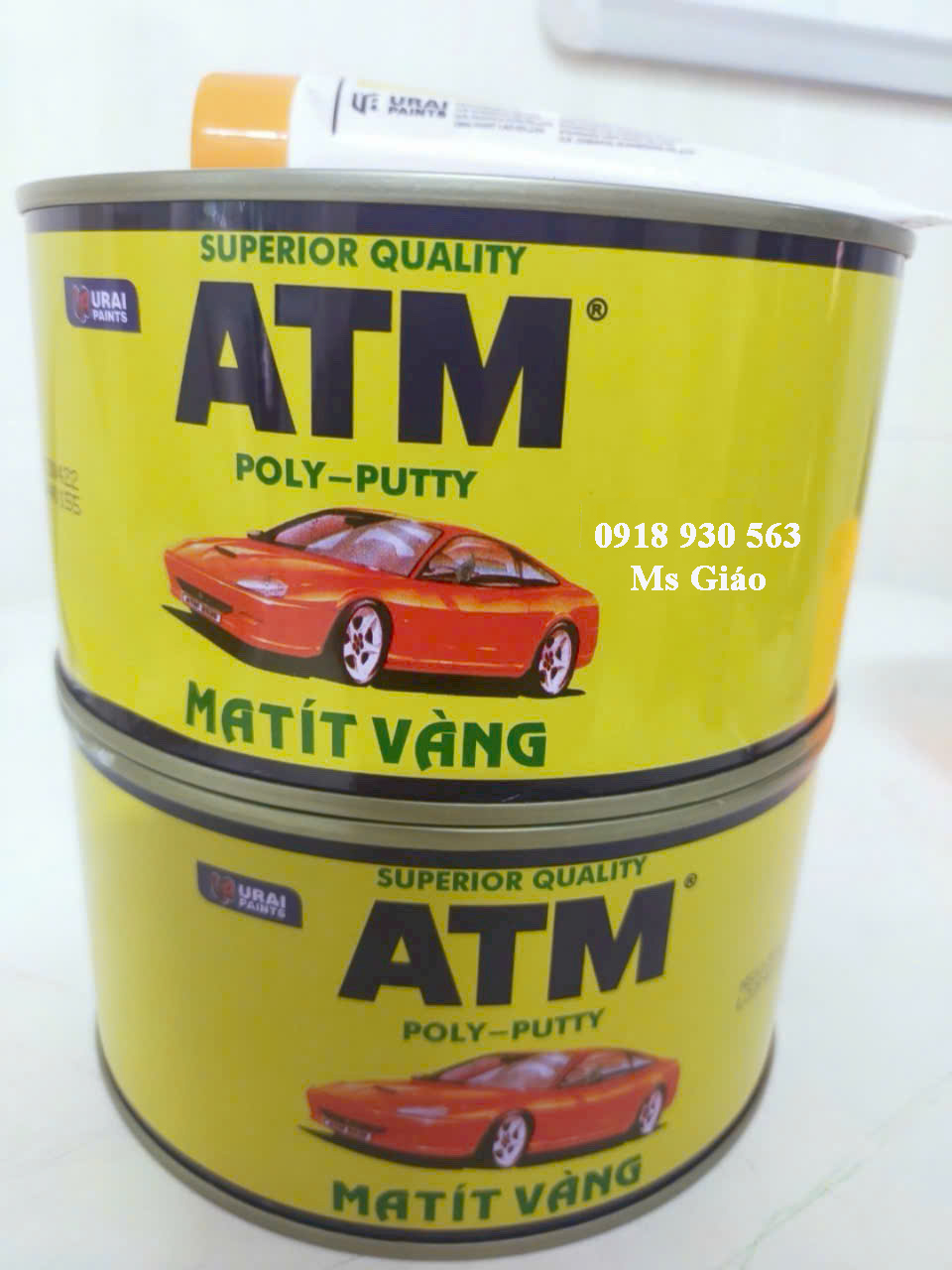 Matít ATM dễ sử dụng, dễ xả nhanh, khô nhanh và hiệu quả cao với khả năng kết dính và dẻo dai tuyệt vời. Bán Matít vàng ATM (#Bình Dương)
