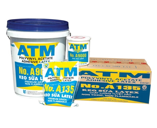 Keo 1 thành phần có dạng dạng giống nhũ tương màu trắng đục nên thường gọi là keo sữa 1 thành phần.#1 NPP Keo sữa latex ATM Bình Dương
