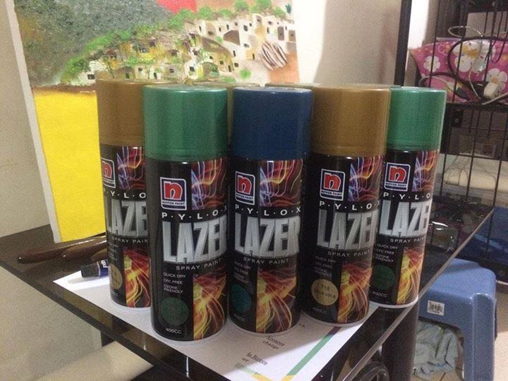 Sơn xịt đa năng Pylox Lazer | Nhóm màu thông dụng | Chính hãng NIPPON PAINT - Dung tích 400ml #1 Bảng màu Sơn xịt đa năng Pylox Lazer mới nhất 2024