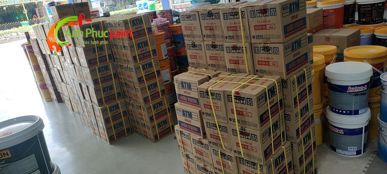 Hướng dẫn sử dụng: #1 Phân phối Sơn Xịt ATM 1️⃣ 【Bình Dương】