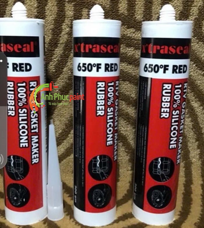 #1 Keo tạo gioăng chịu nhiệt X’traseal 650°F RTV Silicone Bình Dương