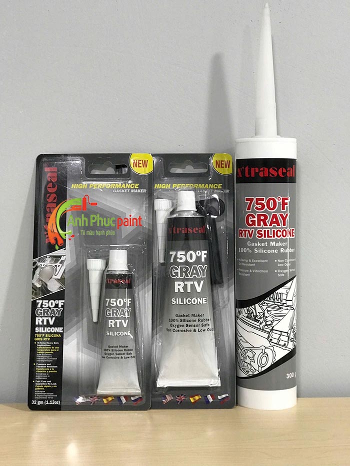 ĐẶC TÍNH: #1 Keo silicone trung tính chịu nhiệt độ cao RTV 750°F Bình Dương