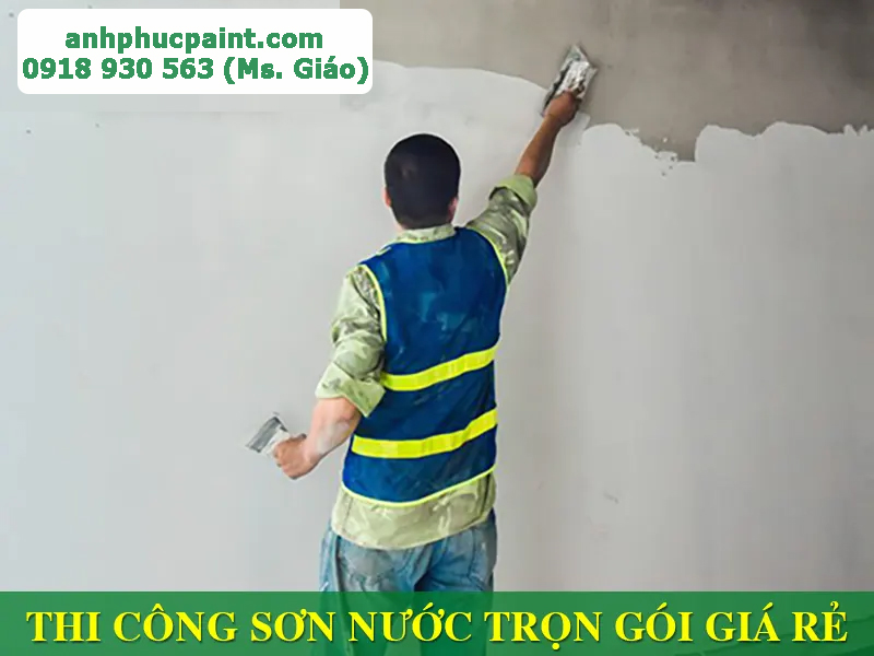 Tại sao nên chọn dịch vụ thi công sơn nước của SƠN ANH PHÚC? #1 Thi công sơn nước giá rẻ tại Bình Dương