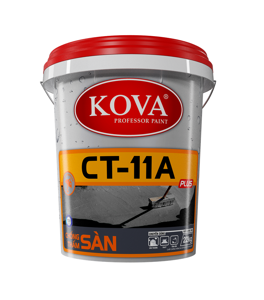 Chất Chống Thấm Cao Cấp KOVA CT-11A Plus Sàn - Lựa Chọn Hoàn Hảo Cho Mọi Công Trình