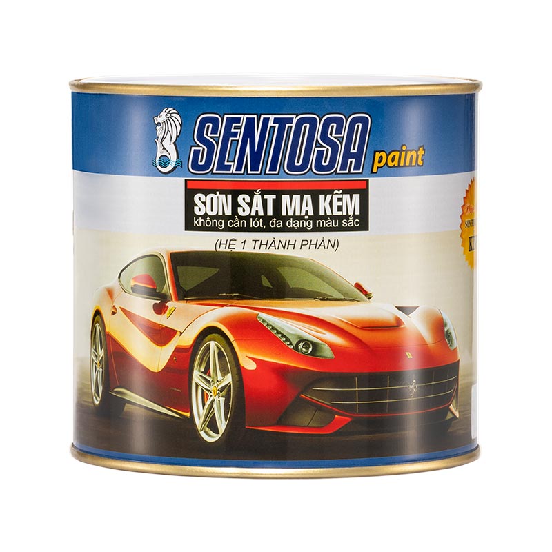 #1 Sơn sắt mạ kẽm Sentosa 1 Thành Phần Bình Dương Bền màu ngoài trời, độ bóng cao Khô nhanh, bám dính tốt Kháng được tia UV