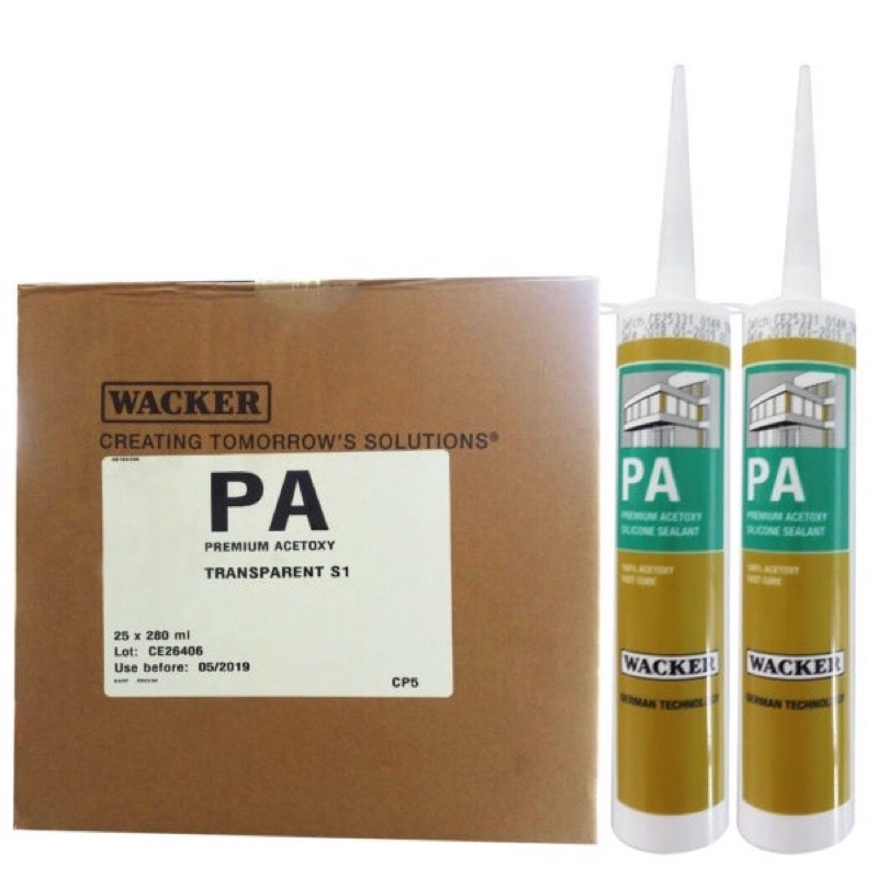Đặc điểm nổi bật silicone PA Wacker: #1 Phân Phối Keo Silicone PA Wacker tại Bình Dương