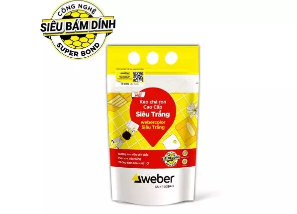 Chống nấm mốc, rêu đen và vi khuẩn, bảo vệ sức khỏe thành viên trong gia đình, đặc biệt là trẻ nhỏ #1 Keo chà ron loại thường Weber tại Bình Dương