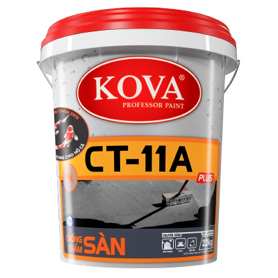 #1 Chất chống thấm dùng cho hồ cá CT-11A Plus Sàn Bình Dương ngăn chặn sự thấm nước vượt trội, bám dính tốt trên bề mặt vữa và bê tông, chịu tia UV, được cải tiến màu sắc để đạt độ thẩm mỹ cao