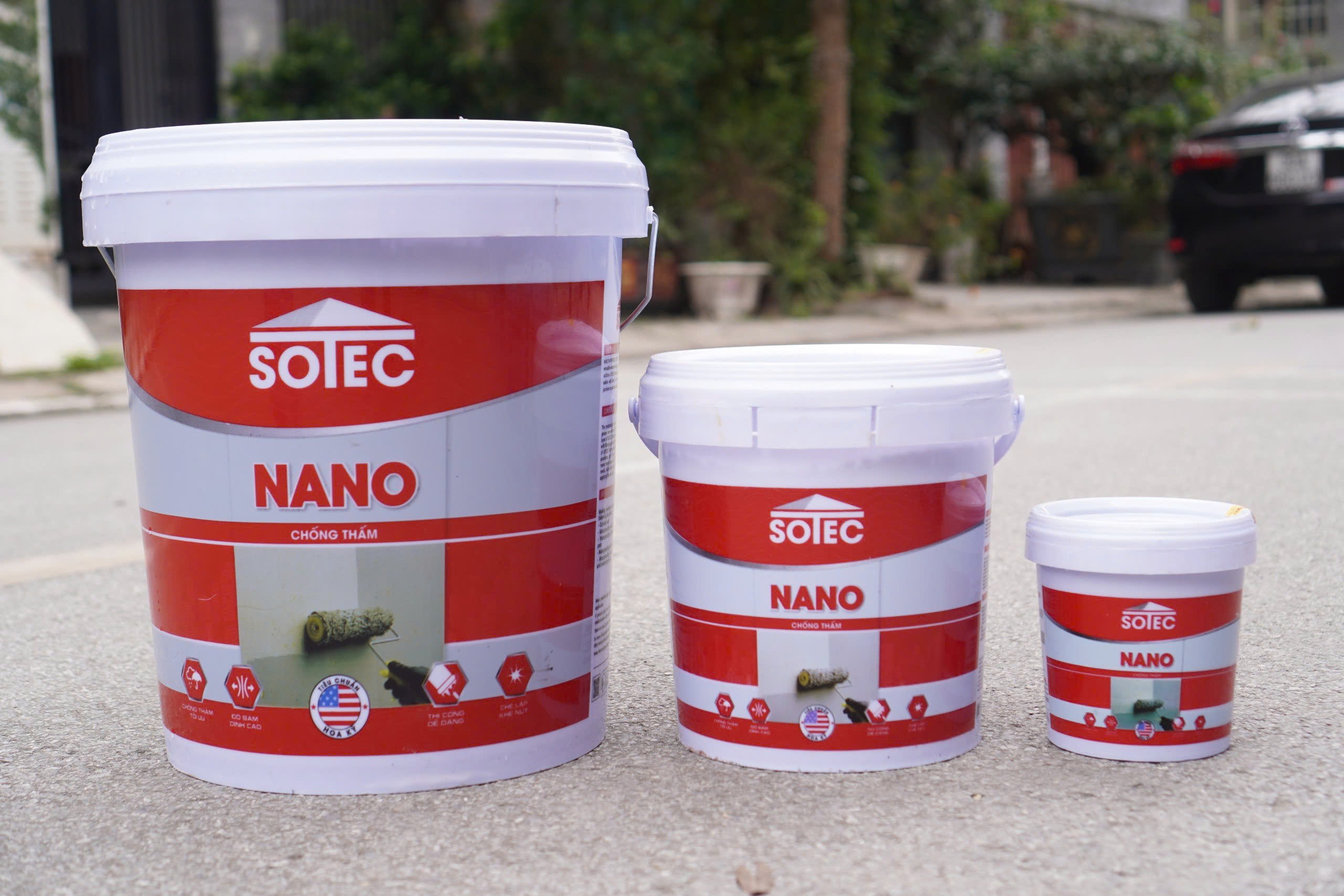ĐẶC TÍNH VƯỢT TRỘI | #1 Keo chống thấm SOTEC - NANO ĐA NĂNG Bình Dương