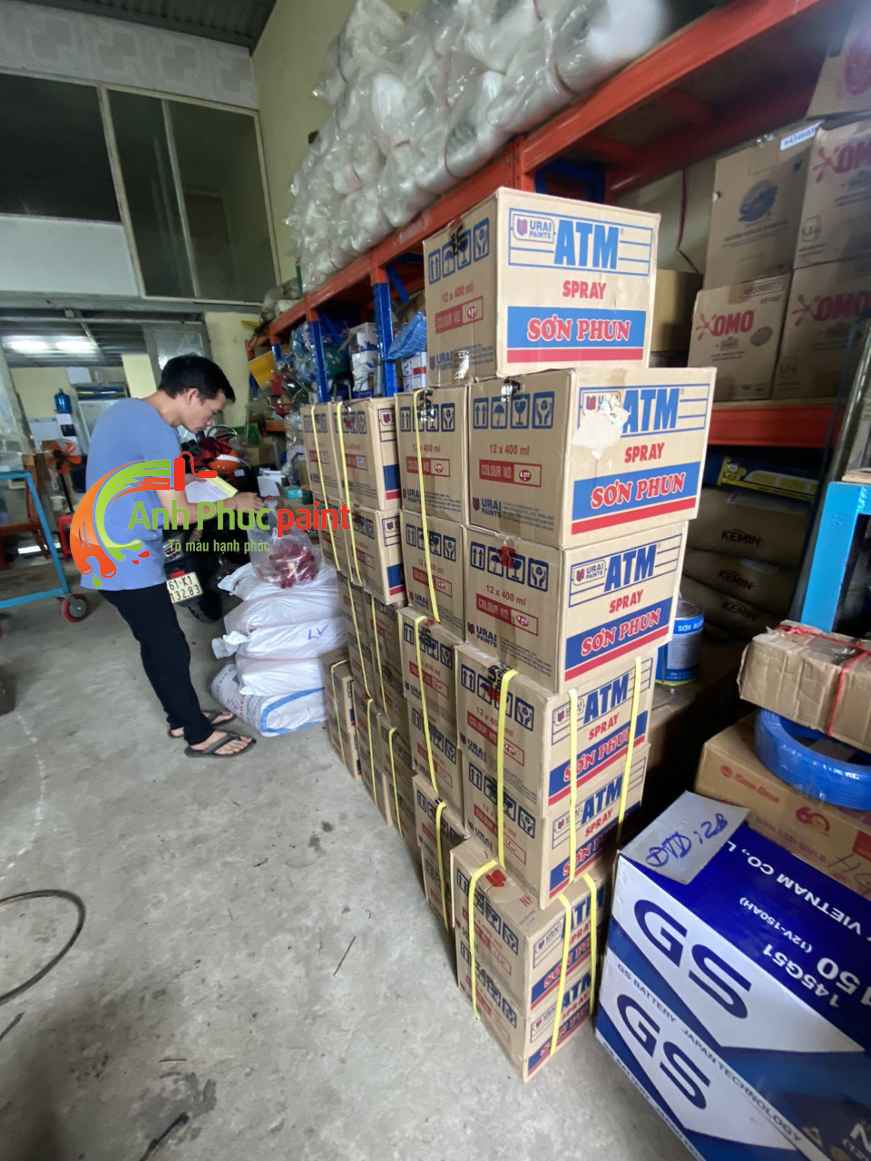 #1 Phân phối Sơn Xịt ATM 1️⃣ 【Bình Dương】