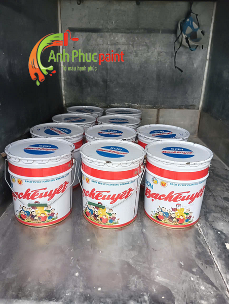 🔹 Sơn phủ màu Epoxy: Đa dạng màu sắc, độ bền màu cao, không bong tróc Sơn Epoxy Bạch Tuyết Bình Dương #1