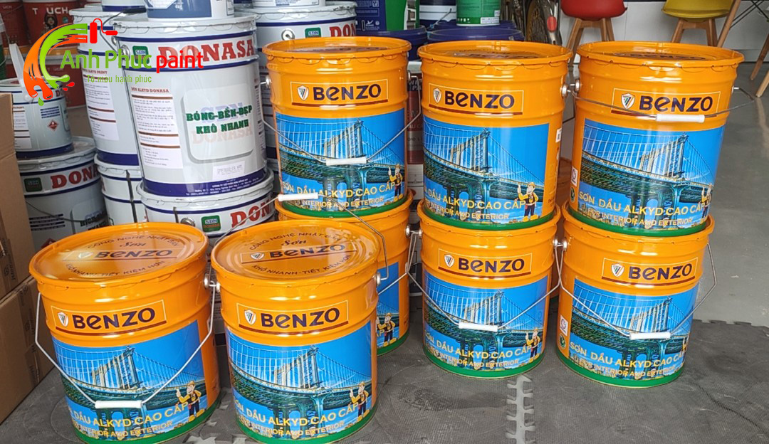 #1 Sơn dầu Alkyd Benzo- giá tốt nhất Bình Dương