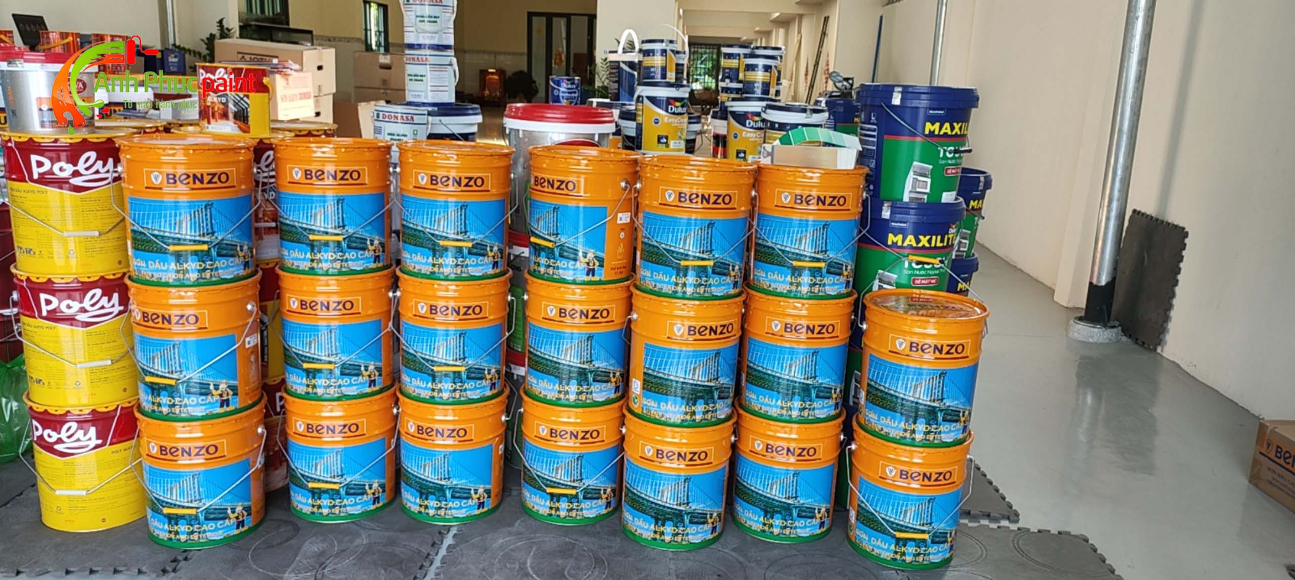 Ưu điểm nổi bật của dòng sơn Epoxy Benzo | Đại lý Sơn benzo 2 thành phần giá tốt nhất Bình Dương