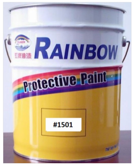 Hàng chính hãng 100% – Cam kết cung cấp sơn Rainbow chuẩn chất lượng quốc tế. Sơn lót chống gỉ chịu nhiệt 500°c rainbow Bình Dương - 1501