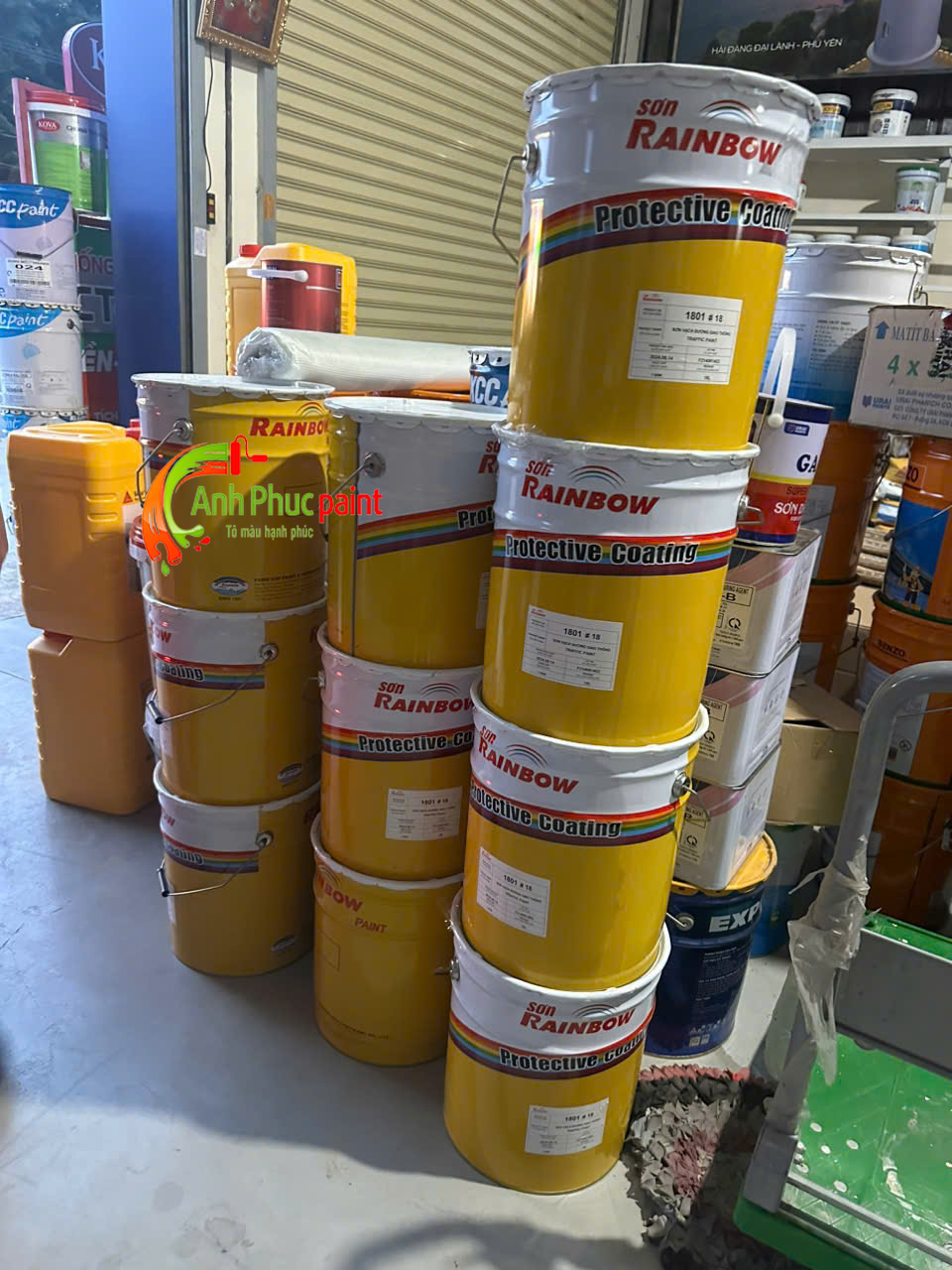 #1 Cửa hàng bán Sơn Rainbow Bình Dương - Đại lý Báo Giá Bán Sơn Rainbow giá rẻ