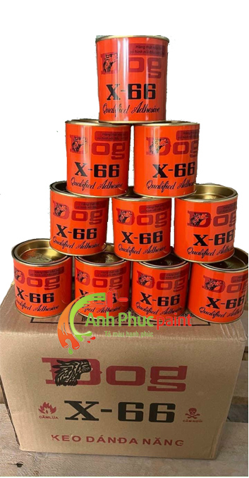 Keo con chó Dog X66 là dòng keo đa năng được ưa chuộng trên thị trường nhờ tính năng vượt trội