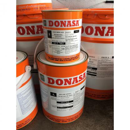 Hướng dẫn thi công sơn Epoxy Donasa: Sơn phủ Epoxy dùng cho kim loại DONASA Bình Dương