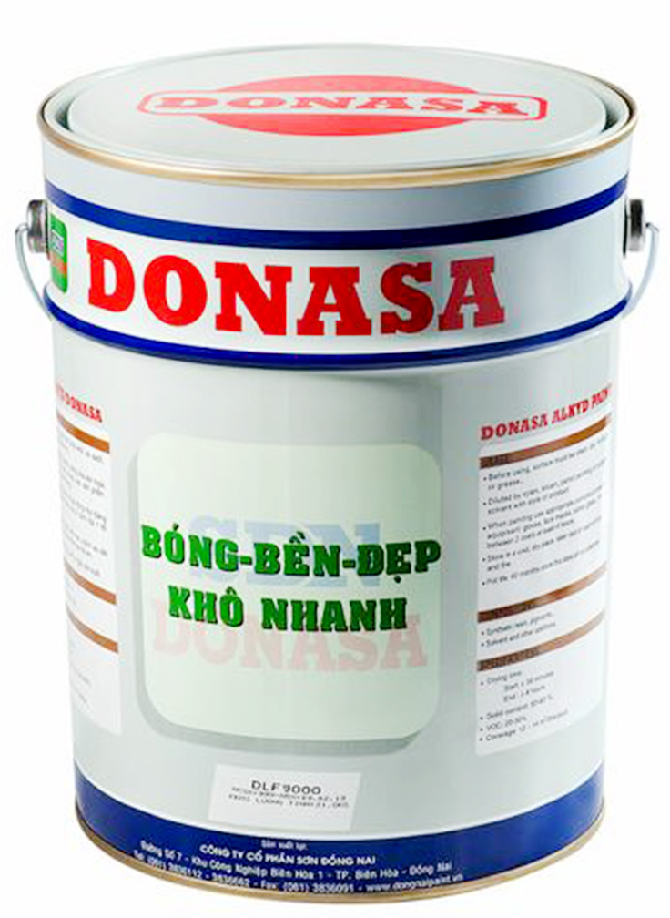 Sơn dầu Alkyd Donasa mờ - giá sỉ tại Bình Dương