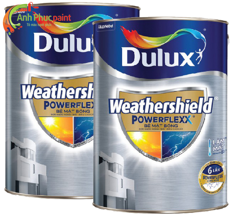 Sơn ngoại thất Dulux Weathershield Powerflexx