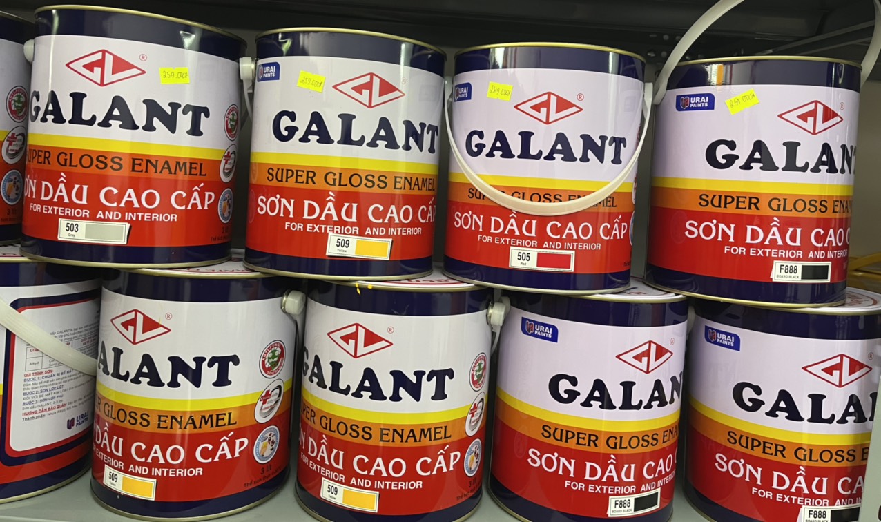 Phân phối sơn Galant giá sỉ ở Bình Dương