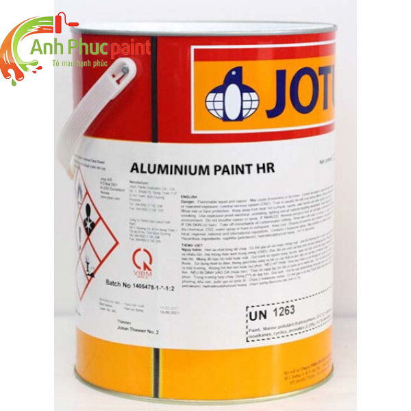 Đại lý Sơn Aluminium Paint H.R Jotun Bình Dương