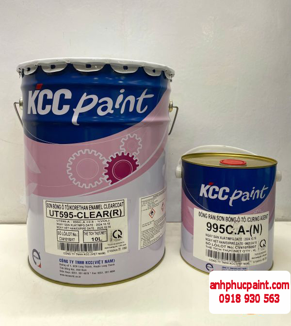 Tại sao nên chọn KCC UT595 Clear (EP) (N) 14L_9000? #1 Chất tăng độ bóng nền sơn epoxy Bình Dương