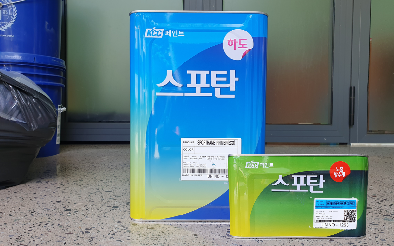 Giúp sàn nhà chịu lực tốt hơn, giảm thiểu rạn nứt. #1 Sơn lót chống thấm KCC Sporthane Primer gốc Polyurethane Bình Dương