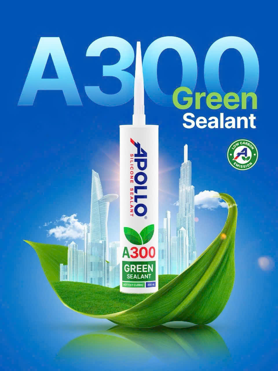 Hãy liên hệ ngay với Ms Giáo – Hotline: 0918 930 563 để được tư vấn và báo giá chi tiết về Keo Apollo Green Silicone Sealant A300!