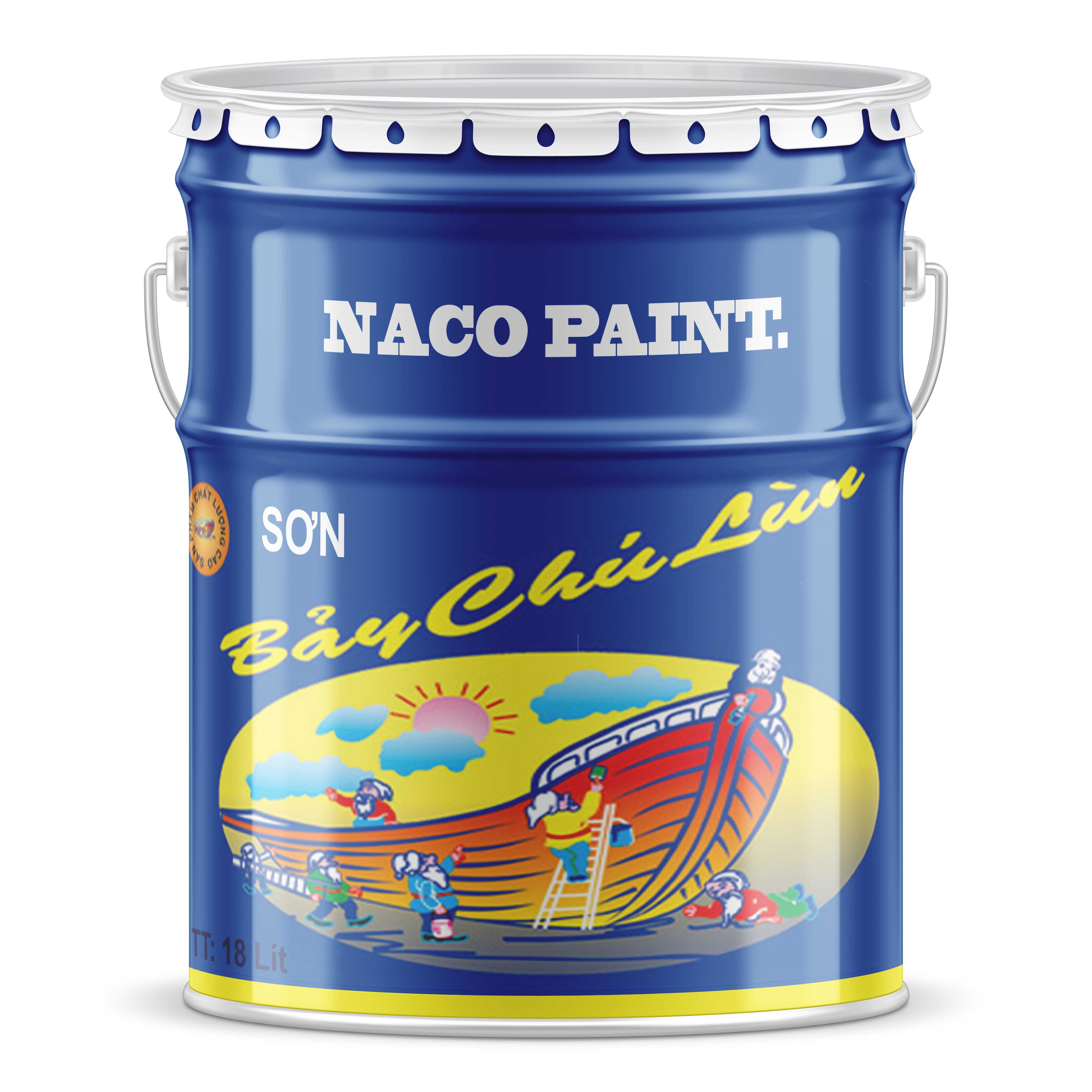 Sơn Naco gồm có các dòng sản phẩm sơn cho kim loại như: sơn chống rỉ, sơn dầu, sơn epoxy c kẽm và sắt đen. Đại lý Sơn dầu Naco cho kim loại - giá sỉ Bình Dương