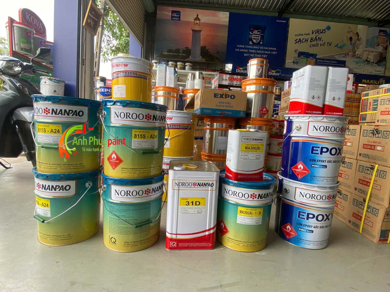 ✅ Sản phẩm chính hãng 100% – Nhập khẩu trực tiếp, có chứng nhận chất lượng. #1 Phân phối sơn dầu Nanpao Bình Dương