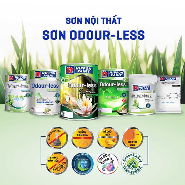 Hãy để SƠN ANH PHÚC đồng hành cùng bạn, kiến tạo nên những không gian sống mơ ước, bền đẹp theo thời gian. Sơn Nippon nội thất phường Tây Nam TP HCM