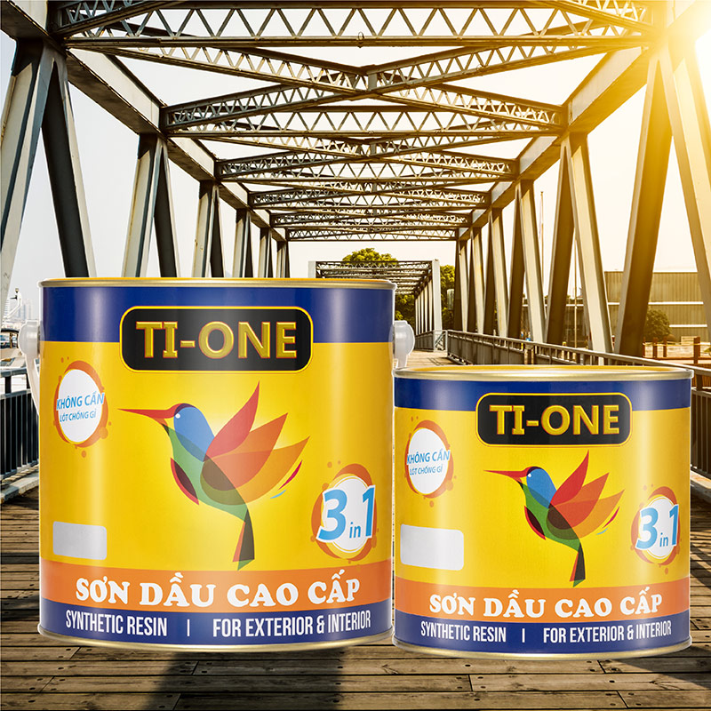 Tại sao bạn nên chọn #1 Sơn Dầu Alkyd Ti-One mua ở đâu là giá tốt nhất?