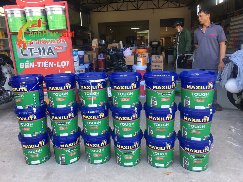 🛒 Sẵn hàng số lượng lớn – Đáp ứng mọi nhu cầu từ khách lẻ đến công trình lớn. Đại lý Sơn ngoại thất Maxilite Tough giá sỉ Bình Dương #1