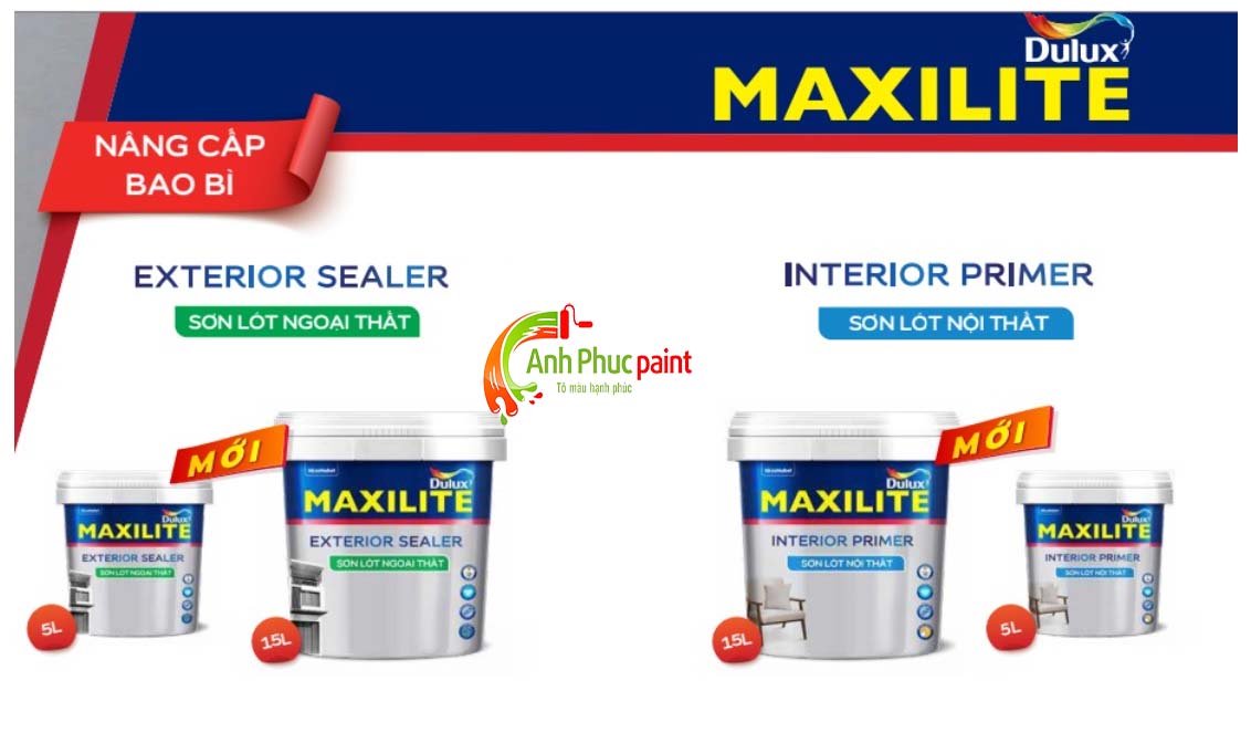 Ứng dụng của sơn lót Maxilite ngoài trời | #1 Sơn lót ngoài nhà Maxilite 15 Lít Bình Dương
