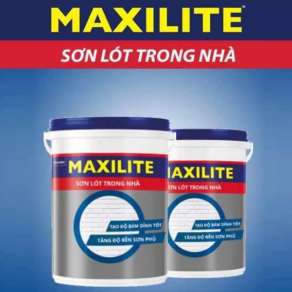 Sơn lót Maxilite đóng vai trò như lớp nền quan trọng giúp tăng độ bám dính giữa bề mặt và lớp sơn phủ, đồng thời chống kiềm hóa và nấm mốc từ bên trong tường. #1 Sơn lót trong nhà Maxilite giá sỉ ở Bình Dương