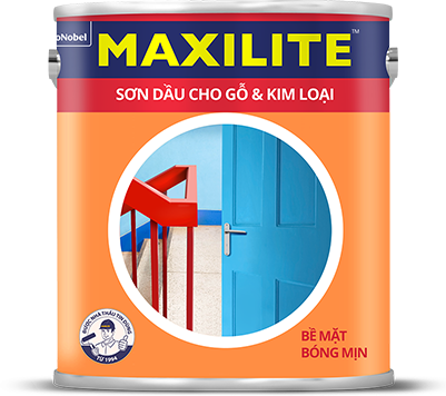 Bán Sơn dầu cho bề mặt gỗ & kim loại MAXILITE Bình Dương #1 được cấu tạo từ hệ nhựa Alkyd chất lượng cao cho bề mặt sơn bóng mịn với nhiều sắc màu phong phú, bền đẹp
