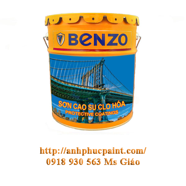 Sơn phủ cao su Benzo