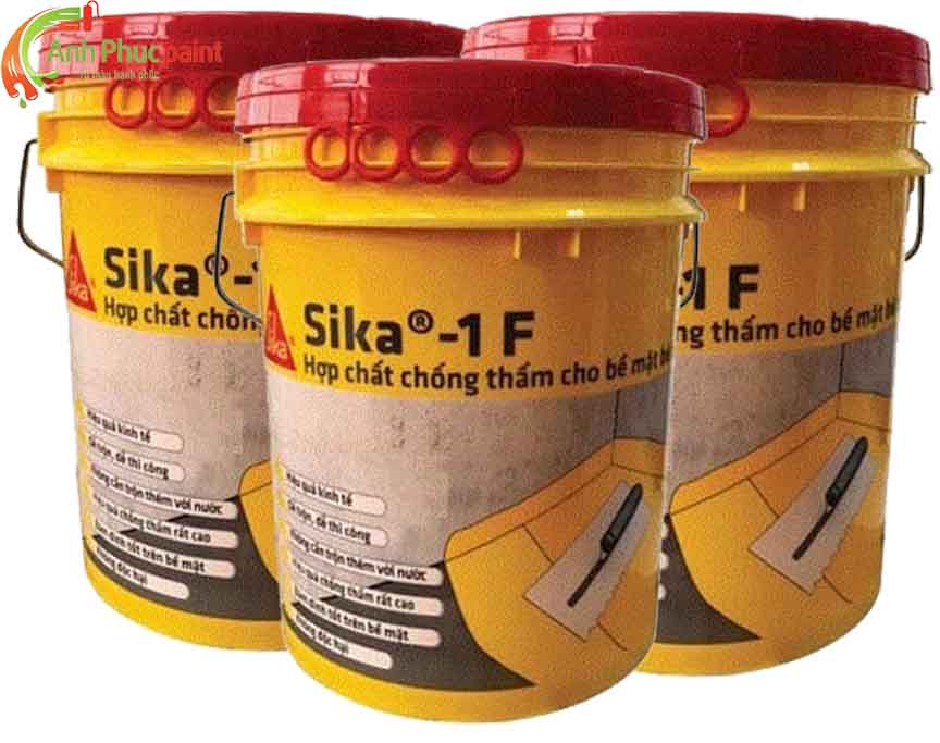 【#1】Chống thấm Sika 1F ở Bình Dương | vữa chống thấm giá rẻ