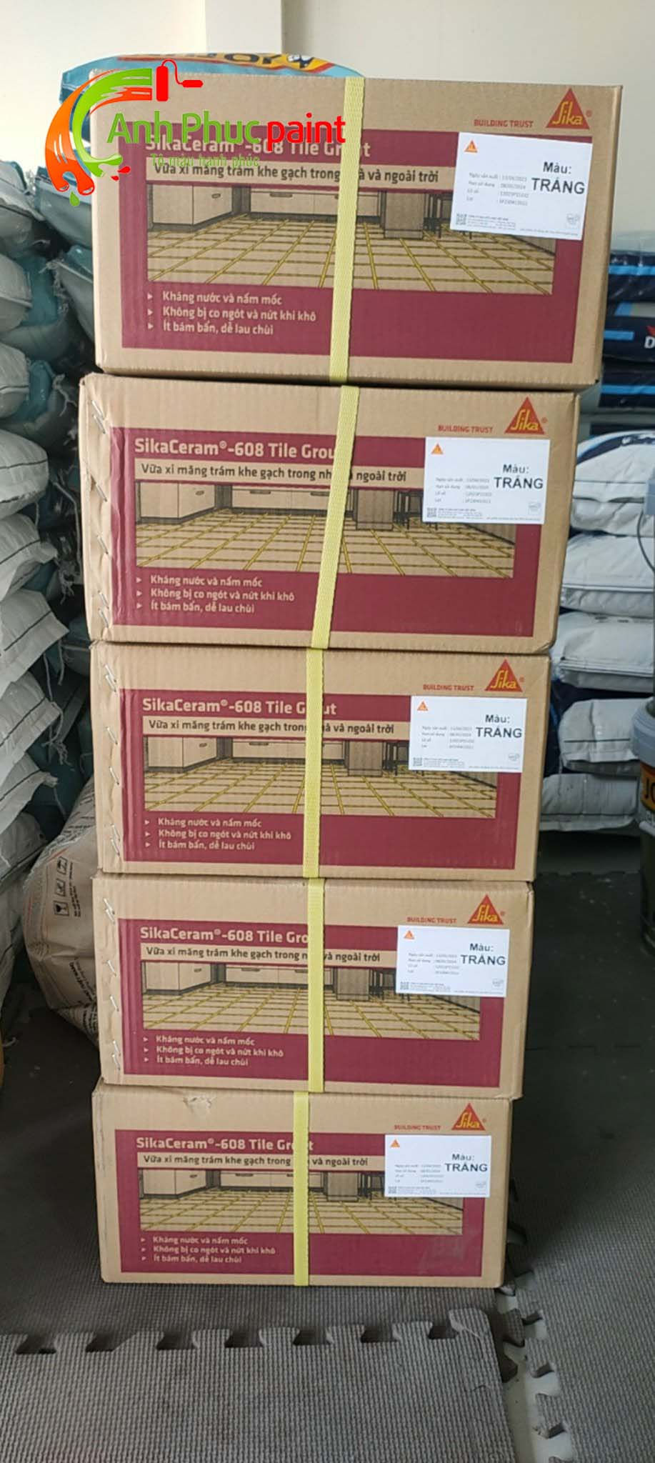 Đại lý SikaCeram 608 Tile Grout giá sỉ ở Bình Dương | 0918 930 563 Ms Giáo