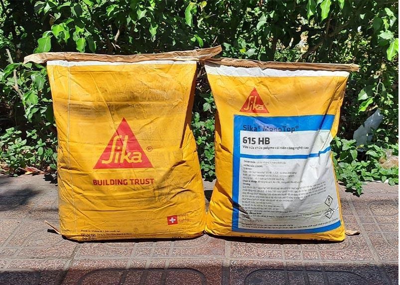 Hãy chọn Sika MonoTop®-615 HB để đảm bảo sự bền vững và an toàn cho công trình của bạn! Vữa Sửa Chữa Bê Tông Sika Monotop 615 HB Bình Dương #1