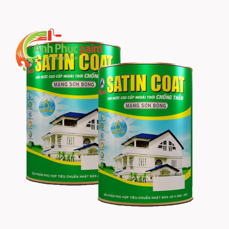 Sơn ngoại thất Satin Coat giá sỉ tại Bình Dương