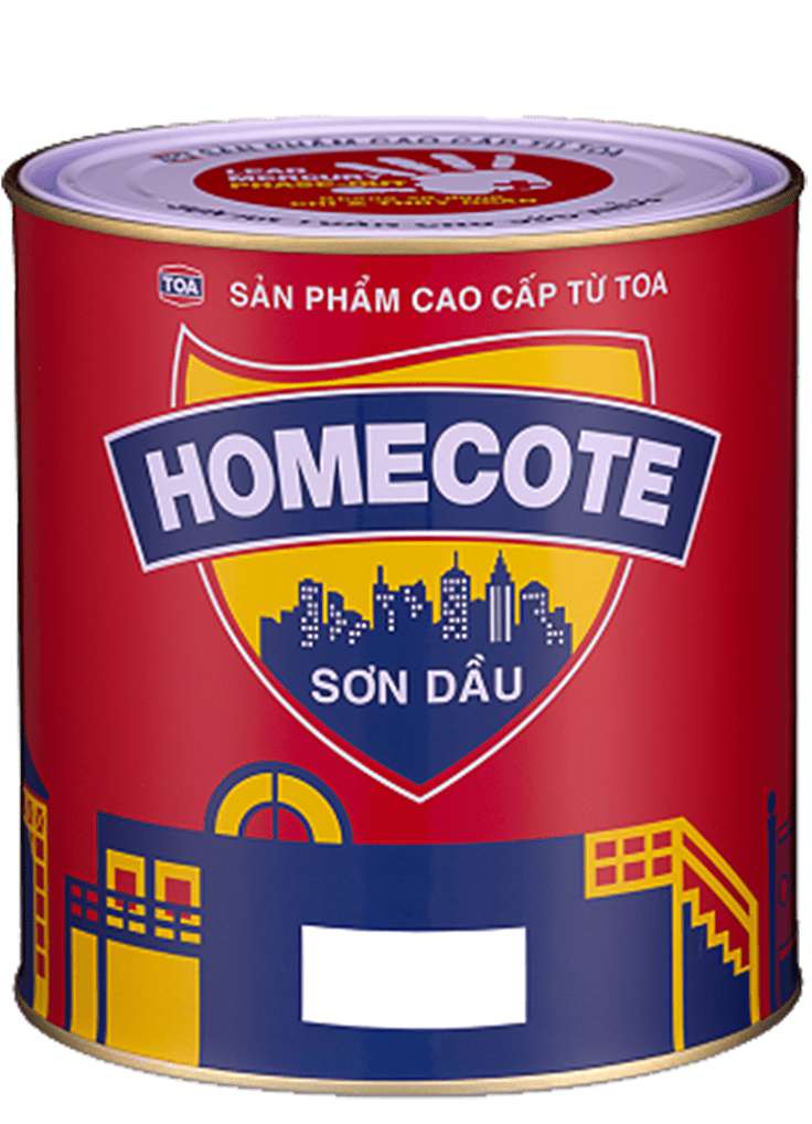 Đại lý Sơn dầu Toa hiệu Homecote Bình Dương | Sơn dầu Toa hiệu Homecote à loại sơn Alkyd chất lượng cao, không sử dụng chì và thủy ngân. 