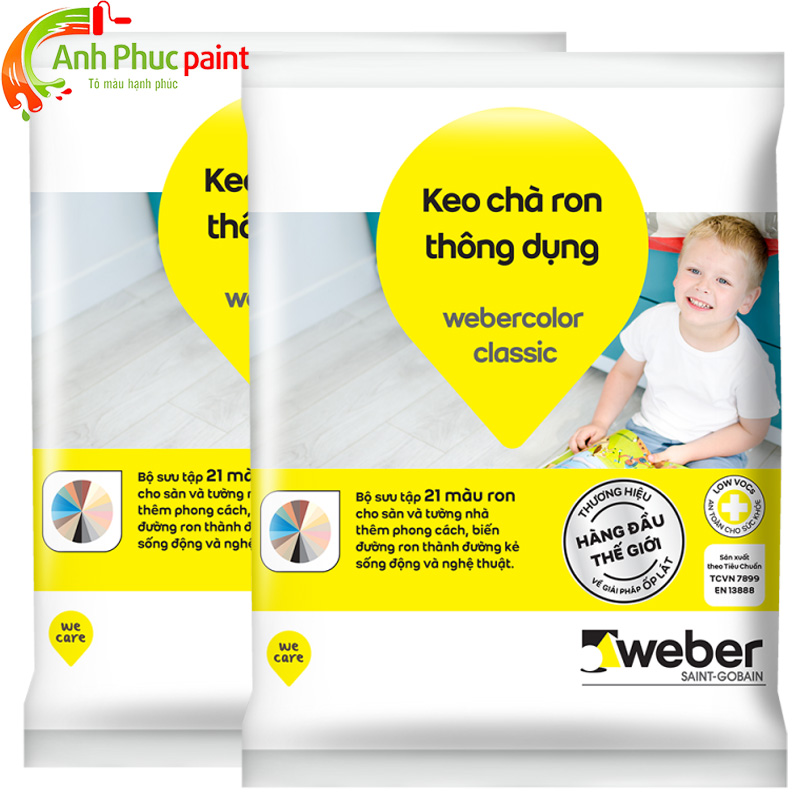 Phân phối Keo chà ron weber Bình Dương – SƠN ANH PHÚC tự hào chuyên gia ron gạch với hơn 10 năm kinh nghiệm trong nghề. Chúng tôi là đối tác chính thức của Weber tại Việt Nam, cam kết cung cấp #keo chít mạch gạch weber chính hãng 100%.