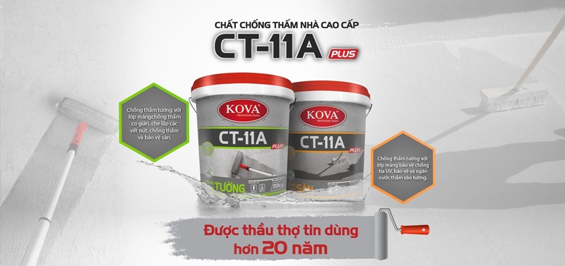 bảo vệ kết cấu bê tông cốt thép khỏi sự ăn mòn, kéo dài tuổi thọ của công trình. Cửa Hàng Bán Sơn Chống Thấm KOVA CT-11A tại Bình Dương #1