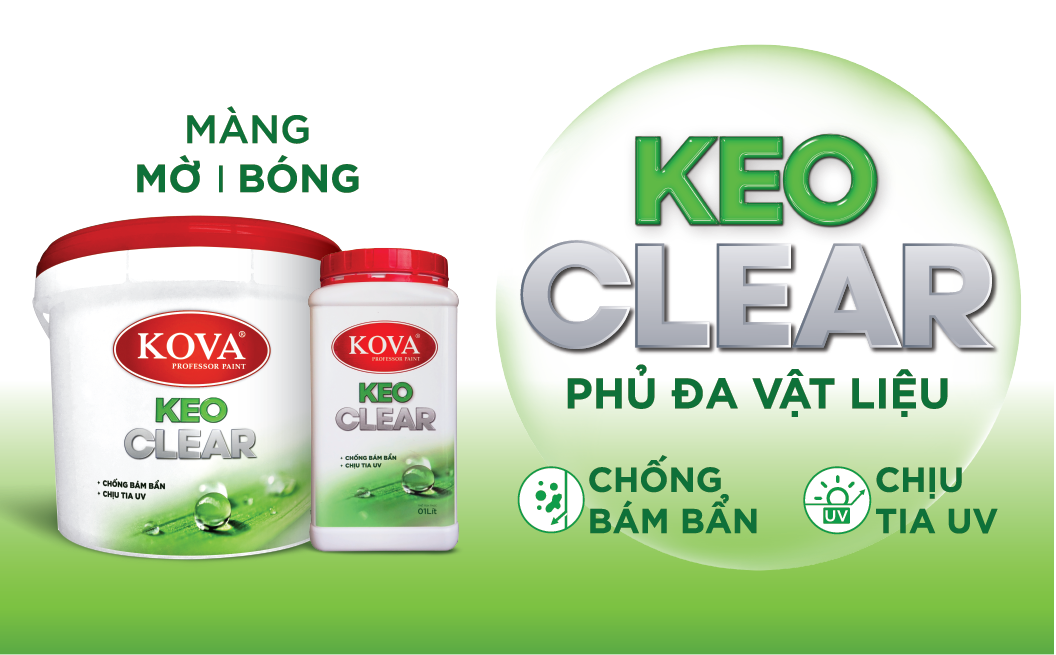 Keo KOVA Clear Là Gì? Đại lý bán Keo KOVA Clear giá sỉ Bình Dương #1