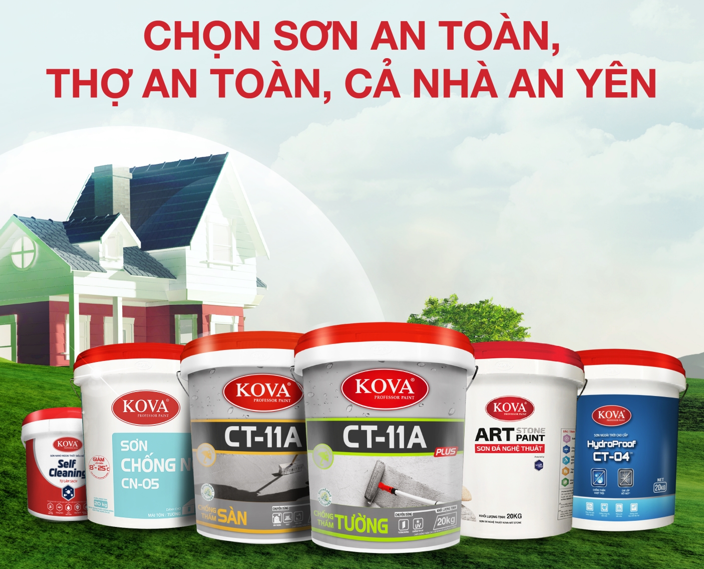 Vì sao nên chọn sơn KOVA? #1 Phân phối Sơn Kova tại Bình Dương - Sơn KOVA chính hãng