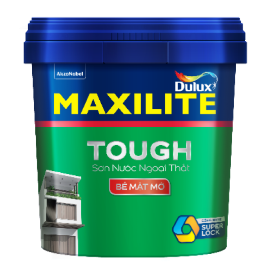 SƠN NƯỚC NGOẠI THẤT MAXILITE TOUGH TỪ DULUX_BỀ MẶT MỜ